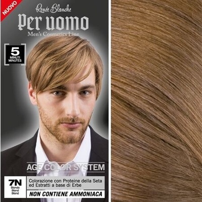RENÉE BLANCHE RENEÉ BLANCHE Per Uomo 7-0 Blond - 5ti minutová barva na vlasy pro muže - blond