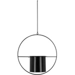 Esschert Design Черен висящ държач за саксия Planter - Esschert Design (ZEE-PY148)