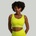 GymBeam STRIX Спортен сутиен Lunar Chartreuse L
