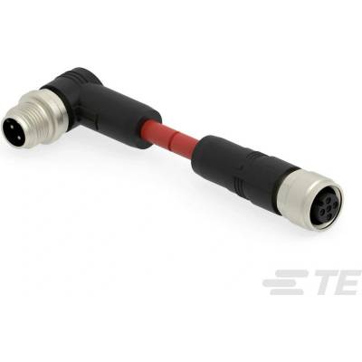 TE Connectivity upravený zástrčkový konektor pro senzory - aktory, TAA54AB1411-040, 1 ks