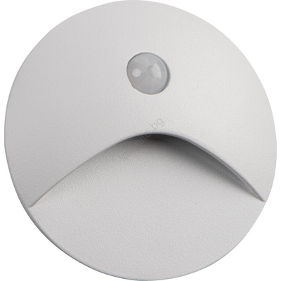 Kanlux 39135 - LED осветително тяло за стъпала със сензор EXIN 2, 5W/230V 4000K IP65 бяло, кръгло (KX2643)