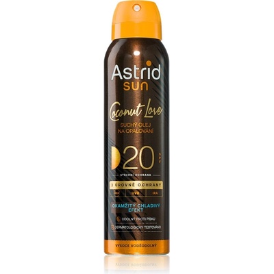 Astrid Sun Coconut Love олио за слънце SPF 20 със средна UV защита 150ml