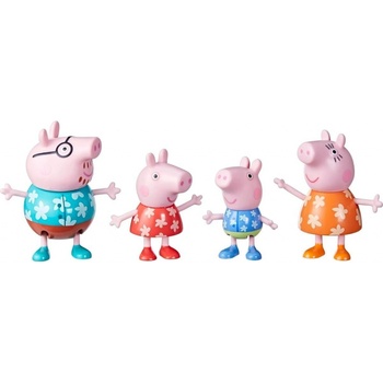 Hasbro Prasátko Peppa Peppina rodinka sada 4 figurek Klasická sada