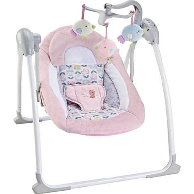 Jokomisiada houpací křesílko/houpačka pro nejmenší růžové