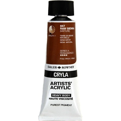 Daler-Rowney Cryla Artists’ АКРИЛНА боя Raw Sienna 75 ml 1 бр (125075667)
