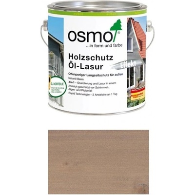 Osmo Natural Oil Woodstain Effect 1140 Agate-Silver - Защитно лазурно масло ефект 0.75л (4060)