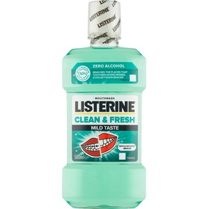 LISTERINE Вода за уста Listerine Clean & Fresh с мек вкус 500 мл