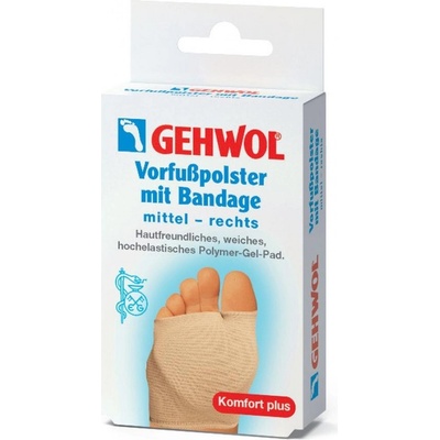 Gehwol 808 Podpera priečnej klenby s bandážou veľká pravá