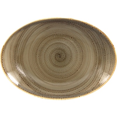 RAK Twirl talíř oválný 32 x 23 cm alga TWNNOP32AL-6