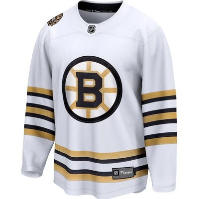 Fanatics Dres Boston Bruins White 100th Anniversary Premier Breakaway Jersey
