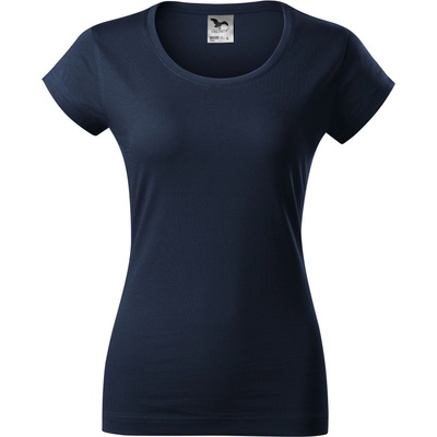 Malfini Fit V-neck 162 02 námorná modrá