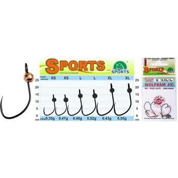 Vanfook Wolfram JIG WG vel.XS 0,35g 5 ks