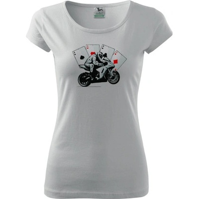 Dámske tričko s moto motívom 143 Racing