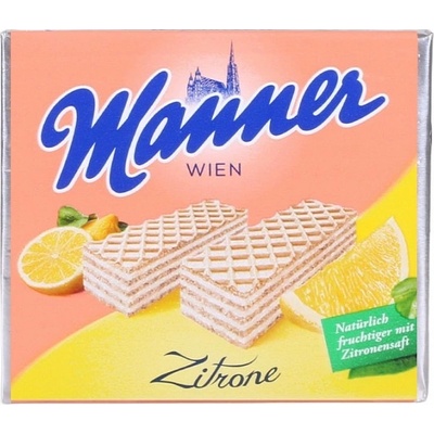 Manner oplatky s citronovou příchutí 75 g