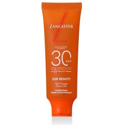 Lancaster Sun Beauty Invisible Face Gel SPF30 слънцезащитен гел за лице 50 ml унисекс