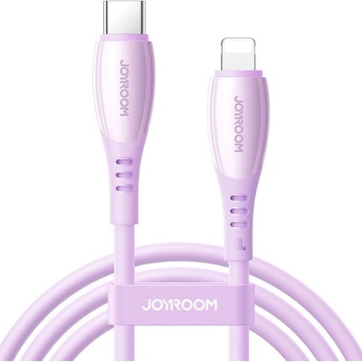 Joyroom S-A59 nabíjací a dátový USB-C na Lightning 1,2m fialový
