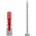 Fischer Dübel DUOPOWER 8x40 S LD (hellgrau/rot, 50 Stück, mit Schraube)