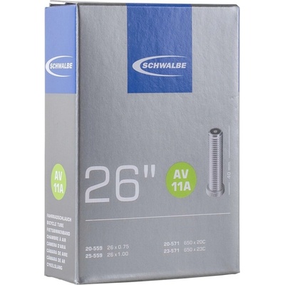 Schwalbe AV11, duša - 26x3/4/1.00 - autoventil (AV) 40 mm