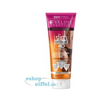 Eveline Cosmetics Slim Extreme 4D Scalpel serum reducing fatty tissue zoštíhľujúce sérum 250 ml