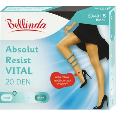 Bellinda Punčochové kalhoty Absolut Resist Vital černé 20 DEN