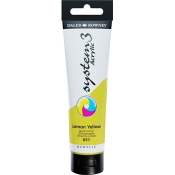 Daler-Rowney System3 АКРИЛНА боя Lemon Yellow 150 ml 1 бр (129150651)
