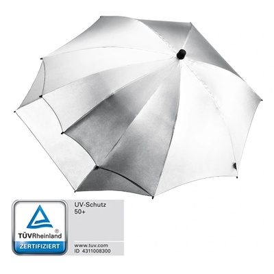 Euroschirm Чадър EUROSCHIRM Swing Backpack Silver с UV защита 50+