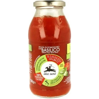 Alce Nero bio Rajčata drcená s bazalkou 500 g