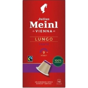 Julius Meinl INSPRESSO Lungo Compostable Fairtrade кафе капсули за Nespresso 10 бр