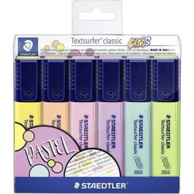 Staedtler Textsurfer Classic Pastel 364 C 6 rôznych farieb CWP6