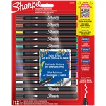 Sharpie Комплект маркери Sharpie Acrylic, 12 цвята, блистер (32529-А-СТАНД. ЦВ)