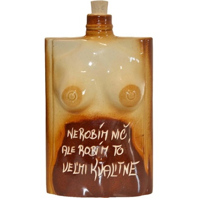 Keramická ploskačka telo ženy Nerobím nič ale robím to veľmi kvalitne