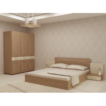 Image 1 of DST Спален комплект за матрак 164/190 Kiara-dst, дъб амбер