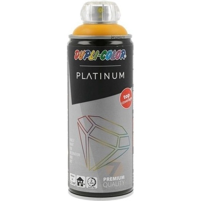 Dupli-Color Platinum RAL 1028 žltá saténovo matná farba v spreji 400 ml