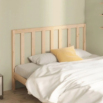 Image 1 of vidaXL Горна табла за легло, 141x4x100 см, бор масив (817685)