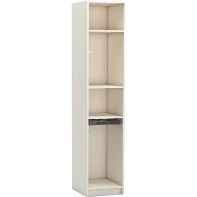 Carmen Еднокрилен гардероб york - крем (3575582)