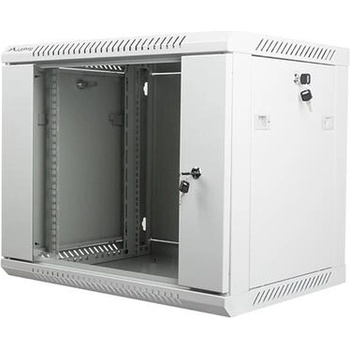 Lanberg rack cabinet 19 wall-mount 9U / 600x450 for self-assembly (flat pack), grey (WF01-6409-10S)