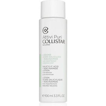 Image 1 of Collistar Attivi Puri Salicylic Acid + Niacinamide тонер и емулсия за лице за радуциране на порите 100ml