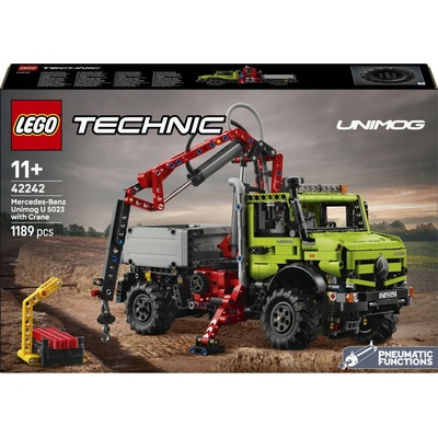 LEGO® TECHNIC 42242 Mercedes-Benz Unimog U 5023 s jeřábem
