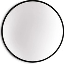 Casa Chic Fournier Стенно огледало с метална рамка кръгло Ø 40 см (EL-MIR-MET-40X40-BLK) (EL-MIR-MET-40X40-BLK)