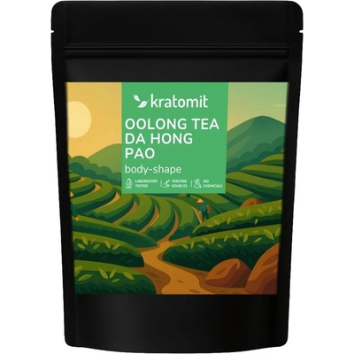 Kratomit Oolong čaj Da Hong Pao Shape tea 250 g