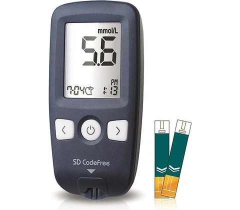 SD Biosensor Codefree set + 10 proužků