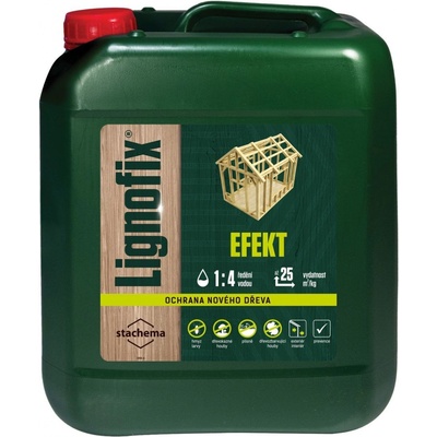 Lignofix Efekt 5 kg zelená – Zboží Mobilmania