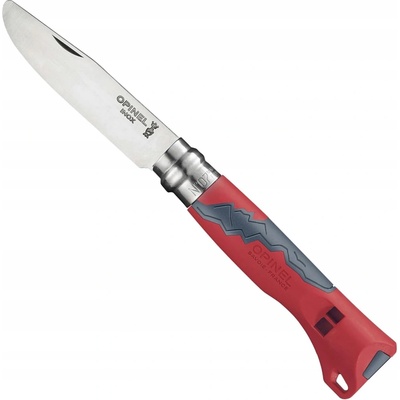 Detský Opinel outdoor detský č. 7 červená rukoväť