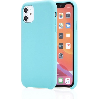 Pouzdro AppleMix Apple iPhone 11 - příjemné na dotek - silikonové - tmavě modré