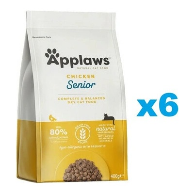 APPLAWS Cat Senior Chicken 6 x 0,4 kg