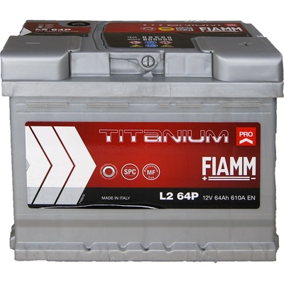 Fiamm Titanium PRO 12V 64Ah 610A L2 64P
