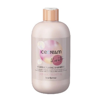 Inebrya Ice Cream Keratín Restructuring Shampoo 1000 ml