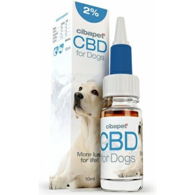 Cibapet CBD olej pro psy 2% 200 mg 10 ml