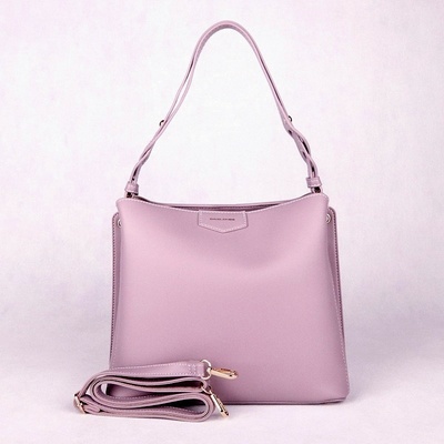 David Jones Tříoddílová kabelka na rameno i crossbody 7060-2 lila fialová