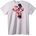 NOONEBRAND Тениска Minnie Mouse Сърце - L, White